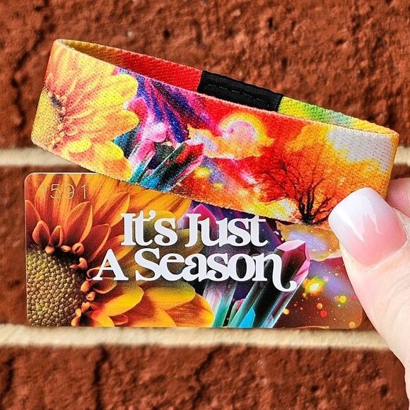ZOX "IT'S JUST A SEASON" #695 LUMI artist sunflower collectible med wristband - Picture 2 of 6